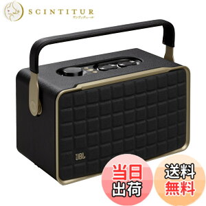 �y���������zJBL AUTHENTICS 300 �I�[�Z���e�B�b�N�X 300 Wi-Fi Bluetoth�X�s�[�J�[ ���������␳�@�\����/3.5mm���͕t��/�o�b�e���[����/�v���T�E���h �u���b�N JBLAUTH300BLKJN