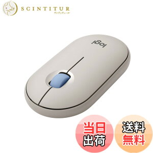 �y���������z���W�N�[�� ���C�����X�}�E�X PEBBLE MOUSE2 M350sGY ���^ �É� Bluetooth Logi Bolt �}�E�X ���� ���C�����X ���E�Ώ� Easy-Switch 4000dpi �d�r����24�P�� windows mac Chrome Android iPad M350 �O���[�W�� 