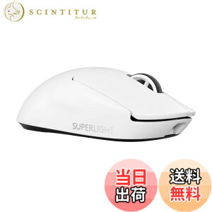 �y���������zLogicool G 8000Hz �|�[�����O���[�g PRO X SUPERLIGHT 2 ���C�����X �Q�[�~���O�}�E�X G-PPD-004WL-WH �y�� 60g LIGHTFORCE �n�C�u���b�h�X�C�b�` LIGHTSPEED HERO2 �Z���T�[ USB Type-C �[�d POWERPLAY �Ή� 