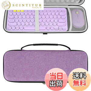 �y���������zGeekria ���[�P�[�X �݊��i���W�e�b�N Logicool K380 + Pebble M350 ���C�����X �L�[�{�[�h ���� �}�E�X �n�[�h�V�F���g���x���L�������O�o�b�O (���x���_�[)