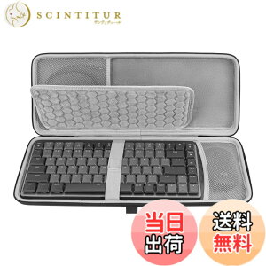 �y���������zGeekria �L�[�{�[�h���}�E�X�R���{�P�[�X�A���W�N�[�� Logicool MX Mechanical Mini�AKeychron K3 Version 2�ALOFREE Flow84�AMelGeek O2�AFlow Lite 84�Ή��A�|�[�^�u���n�[�h�V�F���g���x���o�b�O�i�_