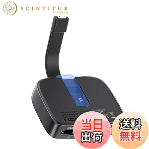 �y���������zCable Matters �|�[�^�u�� 8K / �f���A�� 4K 60Hz USB C �f���A�� HDMI �ϊ��A�_�v�^ �܂肽���ݎ� Thunderbolt �f���A�� HDMI �ϊ��A�_�v�^ Thunderbolt 4 �Ή� DELL XPS Surface Pro �K�p (macOS��1�̊g��