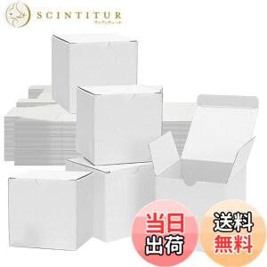 �y���������zsiawadeky �~�j �M�t�g�{�b�N�X 50�Z�b�g ���� ���b�s���O�� �� �v���[���g�{�b�N�X �܂��� ���b�s���O �{�b�N�X �v���[���g� �������� �g�ݗ��ĊȒP 6*6*6cm