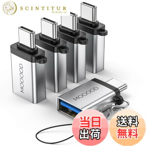 �y���������zMOGOOD USB C����USB�A�_�v�^�AUSB C�A�_�v�^����USB�AUSB C�I�X����USB 3.0���X�A�_�v�^�ϊ���̓m�[�g�p�\�R���A�g�ѓd�b�A�[�d��A�Q�[���{�[�h�A���̑���Type-C�f�o�C�X�i5�p�b�N�A