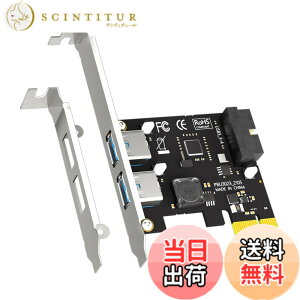 �y���������zGLOTRENDS U3055N 2�|�[�gUSB3.0 Type-A�����USB�w�b�_�[5Gbps PCIe�g���J�[�h�AIntel�AAMD�A�����ARM�v���b�g�t�H�[���p�AWindows�����Linux�ƌ݊�������(Mac OS�̓T�|�[�g���܂���)