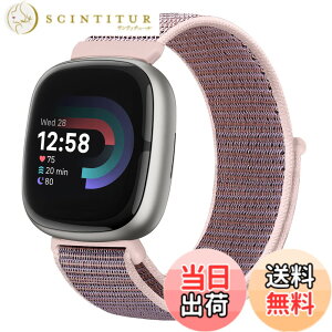 �y���������z[Huamanlou] �R���p�`�u�� Fitbit versa 4/Fitbit versa 3/Fitbit Sense 2 Fitbit Sense �o���h�A�i�C�����X�|�[�c�o���h�u���X���b�g�ʋC�����߉\�Ȍy�ʌ����X�g���b�v���X�g�o���h�A�N�Z�T��