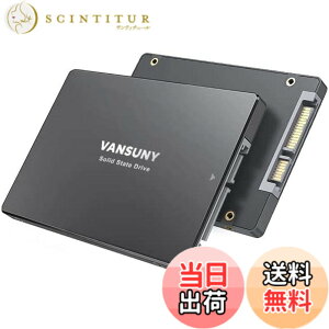 �y���������zVansuny ����SSD 512GB SATA III SSD 2.5 �C���`�����\���b�h �X�e�[�g �h���C�u ���x�� 3D NAND �t���b�V�� �ő� 550MB/�b�� PC ���b�v�g�b�v�p�n�[�h �h���C�u