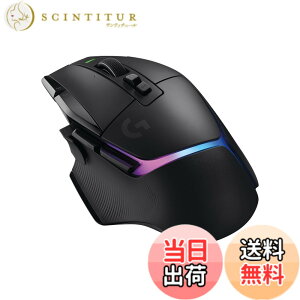 �y���������zLogicool G �Q�[�~���O�}�E�X G502 X PLUS LIGHTSPEED ���C�����X �}�E�X G502XWL-RGBBK LIGHTFORCE �n�C�u���b�h�X�C�b�` HERO 25K �Z���T�[ 13�v���O�����{�^�� USB Type-C �[�d LIGHTSYNC RGB POWERPLAY ��