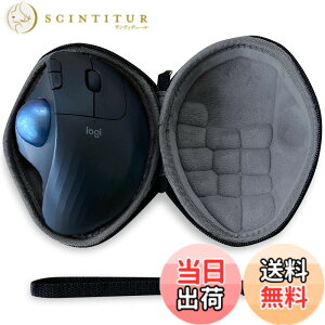 �y���������z���W�N�[�� (Logicool) ERGO M575GR / M575S ��p�ی���[�P�[�X �g���b�N�{�[���}�E�X ���� Bluetooth ���C�����X�}�E�X (Black)