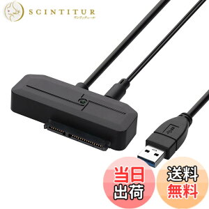 �y���������z�I�E���e�b�N �f�[�^����y�ɂ����z�� 2.5�C���`/3.5�C���` HDD/SSD�p �ő�18TB�Ή� Windows Mac���Ή� SATA - USB3.2 Gen1(USB3.0)/2.0 �ϊ��A�_�v�^�[ �P�[�u�����F65cm OWL-SA23U32G1-A