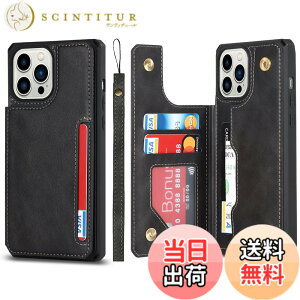 �y���������zSailortech iPhone13 Pro Max �Ή� �w�ʃP�[�X �A�C�t�H��13�v�� �}�b�N�X �P�[�X �A�C�t�H��13�v�� �}�b�N�X�J�o�[ ���zcase ��|�� ���@�\�g�ѓd�b�J�[�h �蒠�P�[�X PU���U�[ ���[�t�� 