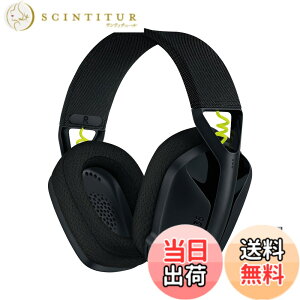 �y���������zLogicool G �Q�[�~���O�w�b�h�Z�b�g G435BK �Q�[�~���O ���C�����X �w�b�h�Z�b�g �y�� 165g LIGHTSPEED Bluetooth �}�C�N�t�� �[�d 18���ԘA���g�p�\ �w�b�h�z�� �w�b�h�t�H�� ���� PS5 PS4 PC