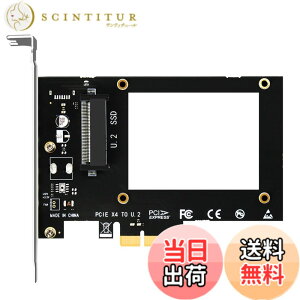 �y���������zGLOTRENDS U.2 Adapter U.2(SFF-8639) PCIe NVMe 4.0/3.0 �ϊ��A�_�v�^�[�J�[�h�AU.2 PCIe SSD �p�APCI-E GEN4 �t���X�s�[�h �A�f�X�N�g�b�vPC�̃C���X�g�[��