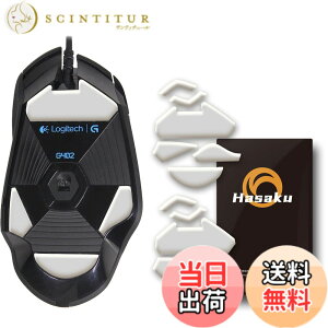 �y���������zLogicool G402 ���W�N�[�� Logitech G402 �Q�[�~���O�}�E�X �p 2�Z�b�g���� Hasaku �}�E�X�\�[�� �}�E�X�t�B�[�g Slide �X���C�h �V���[�Y ���E���h�G�b�W �}�E�X�ړ����P