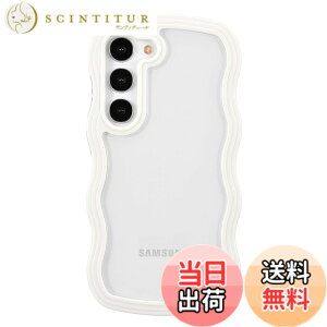 �y���������zQLTYPRI Galaxy S24 �P�[�X�N���A SC-51E / SCG25 TPU �o���p�[ �E�F�[�u ������� �؍� ���� �P�[�X ���� ���^ �y�� �ϏՌ� �X�}�z�P�[�X ���C�����X�[�d�Ή� �X�g���b�v�z�[���t�� �M��
