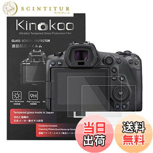 �y���������zkinokoo �t���ی�t�B���� CANON EOS R3/EOS R5/EOS R5C��p �d�x9H �����ߗ� �ώw�� �C�A���� �����K���X ����0.25mm 3���Z�b�g �N���X�t��(EOS R3/EOS R5/EOS R5C��p)