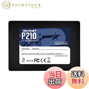 �y���������zPatriot Memory P210 128GB SATA3 �����^SSD 6Gb/s 2.5�C���` 7mm P210S128G25