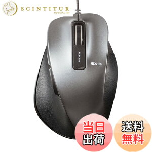 �y���������z�G���R�� USB �}�E�X �L�� M�T�C�Y 5�{�^��(�߂�E�i�ރ{�^������) BlueLED ����̋ɂ� �K�����^���b�N M-XGM10UBBK/EC