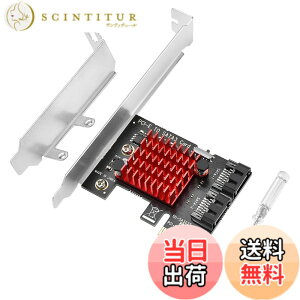 �y���������zELUTENG SATA ���݃{�[�h 6Gbps���x pcie sata ���� 2�|�[�g sata ���� �g���J�[�h PCI Express x1 X4 X8 X16�p ��^/���^�V���[�V���g�p�ł� Windows10/8/7/Vista�ȂǑΉ� SATA expansion board 2ports