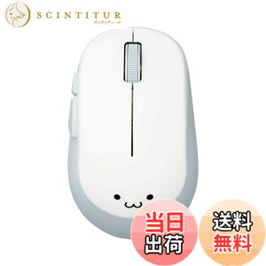 �y���������z�G���R�� �}�E�X ���C�����X (���V�[�o�[�t��) M�T�C�Y 5�{�^�� (�߂�E�i�ރ{�^������) BlueLED EPRIM �z���C�g M-DY13DBXWH