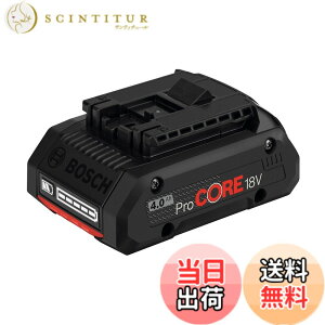�y���������zBosch Professional(�{�b�V��) 18V4.0Ah���`�E���C�I���o�b�e���[ ProCORE18V4.0
