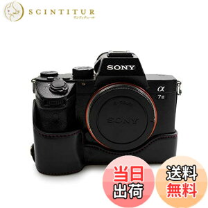 �y���������zkinokoo SONY �\�j�[ A9/A7R III (A7R3)/A73 ��p�J�����P�[�X ILCE-9/A7R3 �{�f�B�P�[�X �o�b�e���[�̌����ł� �O�r�l�W���t�� (�u���b�N)