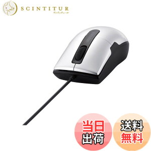 �y���������z�o�b�t�@���[ BUFFALO �L��BlueLED�}�E�X �É�/3�{�^��/S�T�C�Y �V���o�[ BSMBU26SSSV