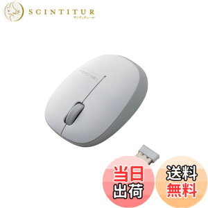 �y���������z�G���R�� �}�E�X ���C�����X (���V�[�o�[�t��) S�T�C�Y ���^ 3�{�^�� BlueLED �ӂ���ƌy�� ���^�y�� 50g �V���o�[ M-BL20DBSV