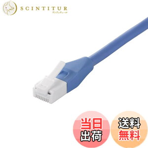 �y���������z�o�b�t�@���[ BUFFALO �c���̐܂�Ȃ�LAN�P�[�u�� �J�e�S��6a �X�g���[�g �m�[�}���^�C�v �u���[ BSLS6ANU10BL