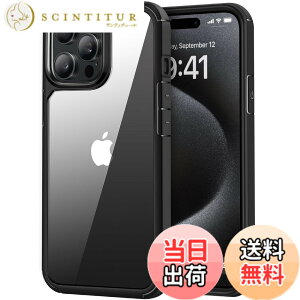 �y���������zTENDLIN iPhone 15 Pro Max �p�P�[�X 6.7 �C���` ���^ ���ϖh�~ �ϏՌ� �Ή��A�C�t�H�� 15 Pro Max �J�o�[ �i�u���b�N�j