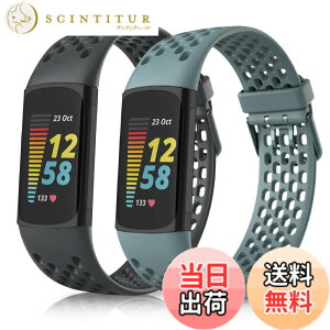 �y���������z[HeeNia] �o���h Fitbit Charge 6 / Fitbit Charge 5 �Ή� �V���R�� �X�g���b�v ���[�v �X�|�[�c�o���h ���v�x���g �h���� �y�� �K�[�~�� Fitbit Charge 6 / Fitbit Charge 5 (�u���b�N+�u���[)