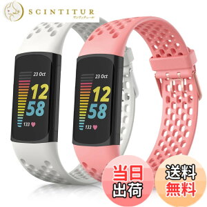 �y���������z[HeeNia] �o���h Fitbit Charge 6 / Fitbit Charge 5 �Ή� �V���R�� �X�g���b�v ���[�v �X�|�[�c�o���h ���v�x���g �h���� �y�� �K�[�~�� Fitbit Charge 6 / Fitbit Charge 5 (�s���N+�z���C�g)