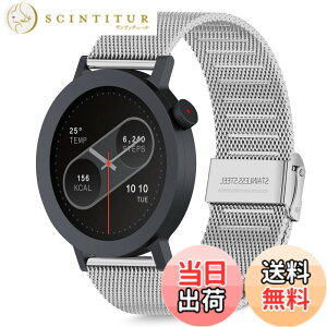 �y���������z[HeeNia] �o���h CMF by Nothing Watch Pro 3/CMF by Nothing Watch Pro 2 �Ή� �����x���g �X�e�����X�� �ւ��x���g �������߉\ �j�����p �����o���h (�V���o�[)