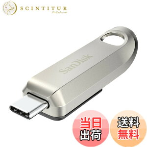 �y���������zSanDisk 256GB �E���g�����b�N�X USB Type-C�t���b�V���h���C�u - �ő�400MB/�b�AUSB 3.2 Gen 1�A�v���~�A�����^���f�U�C�� - SDCZ75-256G-G46�B