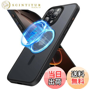 �y���������zPRODELI �P�[�X For iPhone 16 Pro Max ��p �J�o�[ MagSafe�Ή� �ČRMIL�K�i �ی�J�o�[ �ϏՌ� �w��h�~ ���C�����X�[�d�Ή� �����h�~ �����Y�ی� ���΂݂Ȃ� �X�}�z�P�[�X �Ή� �A�C�t�H