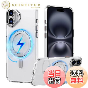�y���������zPRODELI �P�[�X For iPhone 16 ��p �J�o�[ �ϏՌ� PC+TPU�f�� �y�ČRMIL�K�i�EagSafe�Ή��z�X�^���h�@�\ �w��h�~ �����h�~ ������� ���C�����X�[�d�Ή� �C�菝�h�~ �X�}�z�P�[�X �A�C�t