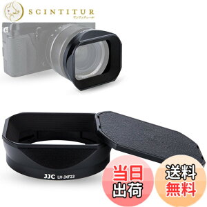 �y���������zJJC ���^�� �����` �����Y�t�[�h + �t�[�h�L���b�v Fujinon XF 23mm F1.4 R & XF 56mm F1.2 R (APD) �����Y �p LH-XF23 �݊� X-T4 X-T200 X-A7 X-Pro3 X-Pro2 X-T3 X-T2 X-T1 X-T30 X-T20 X-T10 �ɑΉ�