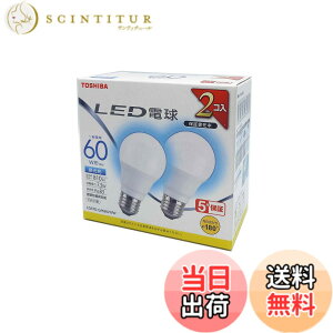 �y���������z����(TOSHIBA) LED�d�� 60W���� �L�z�� �����F E26���� 2P �����Ή� LDA7D-G/K60V1RP