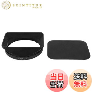 �y���������zHaoge LH-X18 �o���l�b�g���^���X�N�G�A�����Y�t�[�h�V�F�[�h �� ���b�v for Fuji Fujinon XF 16-80mm F4 R OIS WR XF16-80mmF4 �����Y