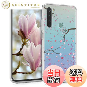 �y���������zkwmobile Xiaomi Redmi Note 8 (2019 / 2021)�Ή� �P�[�X - TPU �N���A �V���R�� �X�}�z�P�[�X �����h�~- ���킢�� �f�U�C�� TPU�P�[�X