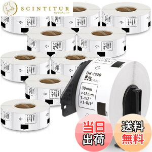 �y���������z�H�i�\���p���x�� 39mm x 48mm DK-1220 620��/�� ���M�X�e�b�J�[�����x���v�����^�[ QL-800 QL-820NWB QL-700 QL-550 QL-720NW QL-650TD 10���[���Z�b�g�A�u���U�[Brother�ƌ݊����̂��� DK���x�� ���v62