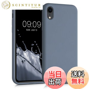 �y���������zkwmobile �X�}�z�P�[�X Apple iPhone XR�Ή� �P�[�X - �ɔ� TPU �V���R�� �}�C�N���t�@�C�o�[ �u���[�O���[