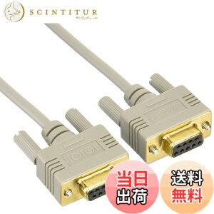 �y���������z�G���R�� RS-232C�V���A�����o�[�X D-Sub9�s�����X - D-Sub9�s�����X 1.5m C232R-915