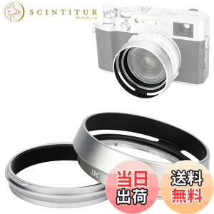 �y���������zJJC ���^�� �����Y�t�[�h �˂����ގ� Fuji X100VI X100V X100F X100T X100S X100 X70 �ɑΉ� LH-X100 �t�[�h & AR-X100 �A�_�v�^ �݊�