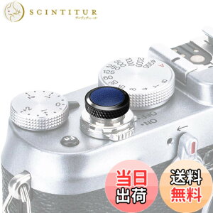 �y���������zJJC �\�t�g�����[�Y �V���b�^�[�{�^�� �u���b�N + �u���[ Fuji X100V X-T4 XT4 X-T30 X-T20 X-T3 X-T2 X-T10 X-Pro2 X-Pro1 X100F X-E3 X100T Nikon Df Sony RX10 IV III II RX1R ��