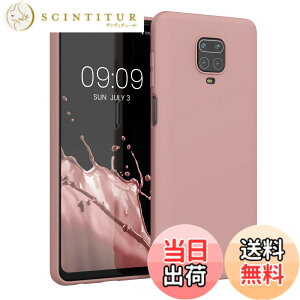 �y���������zkwmobile �X�}�z�P�[�X Xiaomi Redmi Note 9S / 9 Pro / 9 Pro Max�Ή� �P�[�X - �ϏՌ� ����~�� �\�t�g TPU �V���R�� - �E�B���^�[ ���[�Y