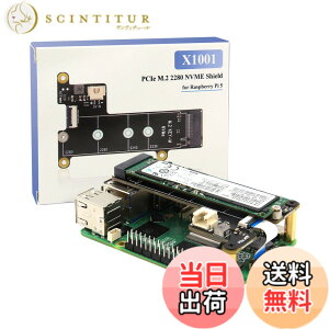 �y���������zGeekworm X1001 V1.1 PCIe NVMe M.2 SSD 2280�g���{�[�h�ARaspberry Pi 5�ɓK�p