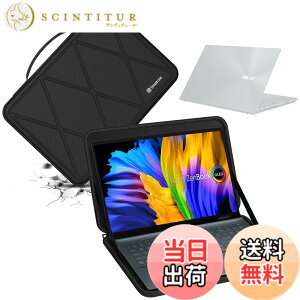 �y���������zSmatree �n�[�h EVA�ی�X���[�u�P�[�X 15.6�C���` ASUS Zenbook Pro 15 OLED (UM535) �A15.6�C���` ASUS Vivobook Pro 15X OLED K6501/M6501���b�v�g�b�v�p�n�[�h�P�[�X �h�� 360�x�ϏՌ�(X8279)