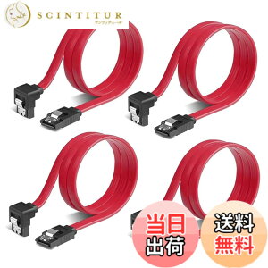 �y���������zSZSL SATA �P�[�u�� �iL�^�j��50cm 6 Gbps�Ή� ���b�`�t�� SSD��HDD���� Sata3 �V���A�� ATA3 �P�[�u�� ���b�h (L�^4�{)