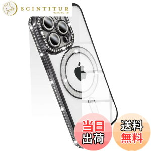 �y���������zJOOBOY �X�}�z�P�[�X �Ή� iPhone 15 Pro Max �N���A �P�[�X ���� ���b�L���H Magsafe�Ή� ���炫�� �u�����u���� �Ռ��z�� ���킢�� �L���L�� ���� �l�C �L�����N�^�[ ���C�����X�[�d��